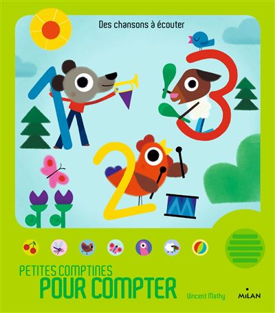 Livre bébé "Petites comptines pour compter"