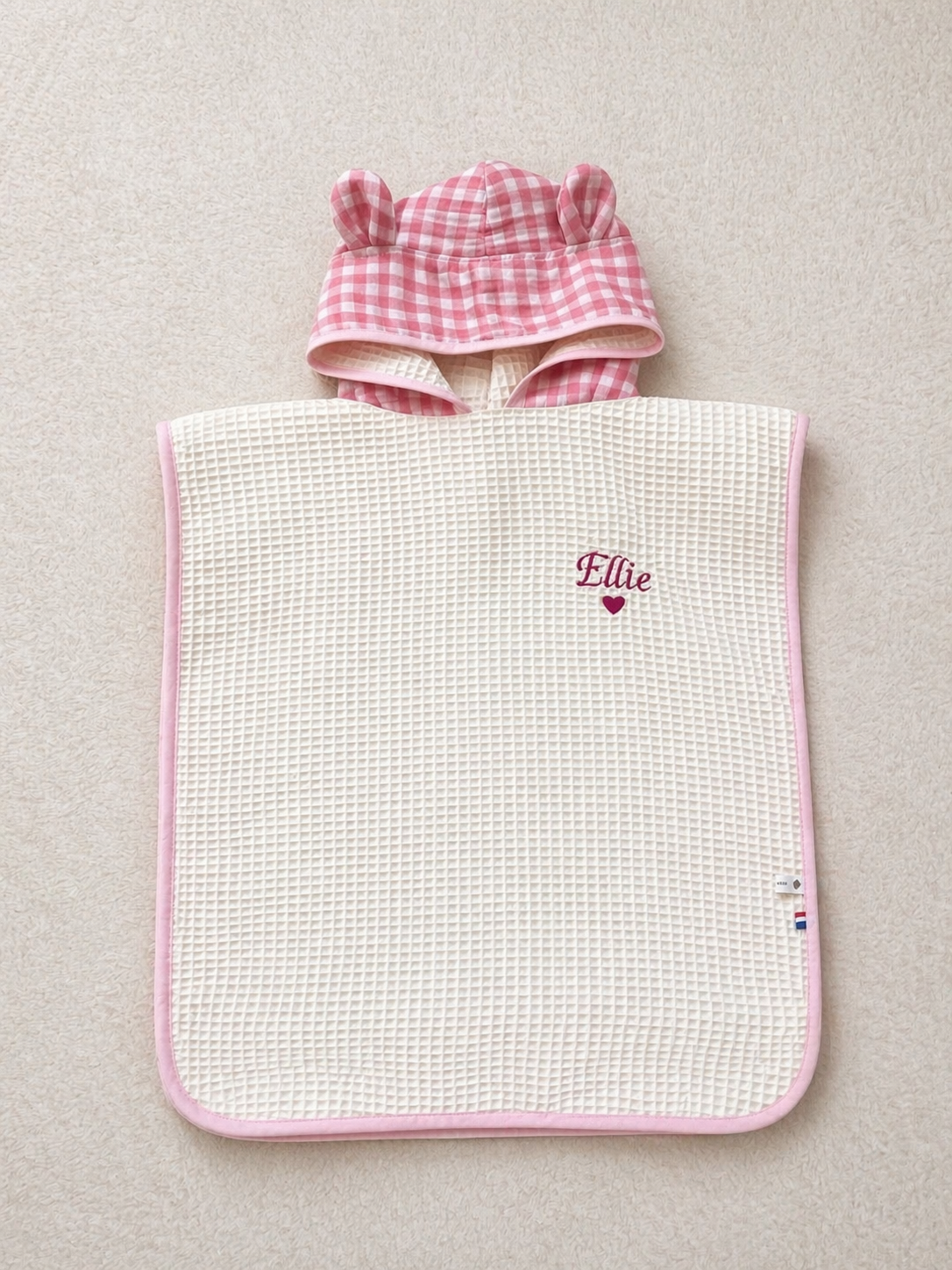 Ponchos de bain bébé/enfant personnalisable