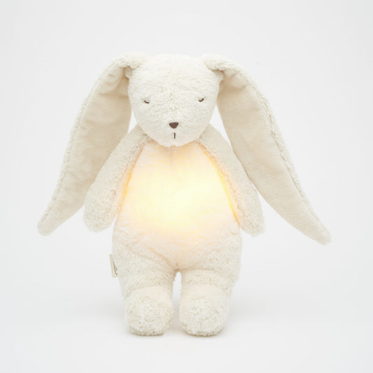 Moonie - Lapin veilleuse nature bio blanc polaire