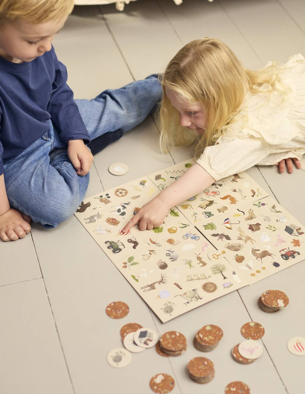 Jeux de société pour enfant -  Cherches et trouve - Filibabba