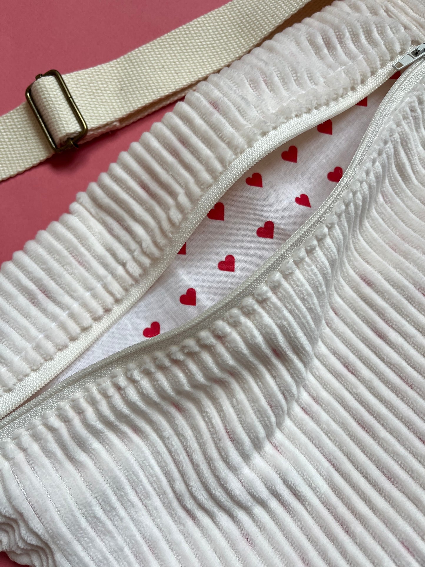 Banane velour et cœur - Taille adulte - personnalisable