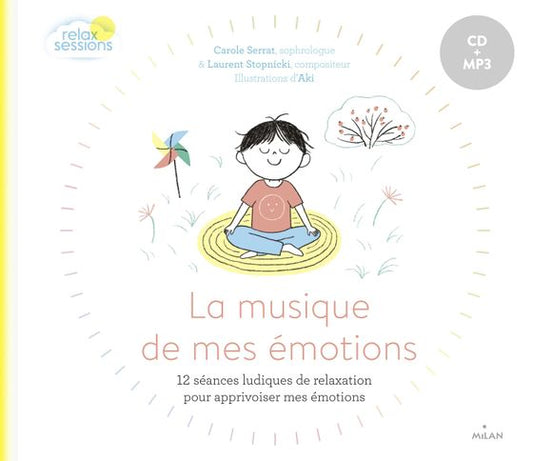 Livre bébé "La musique de mes émotions"