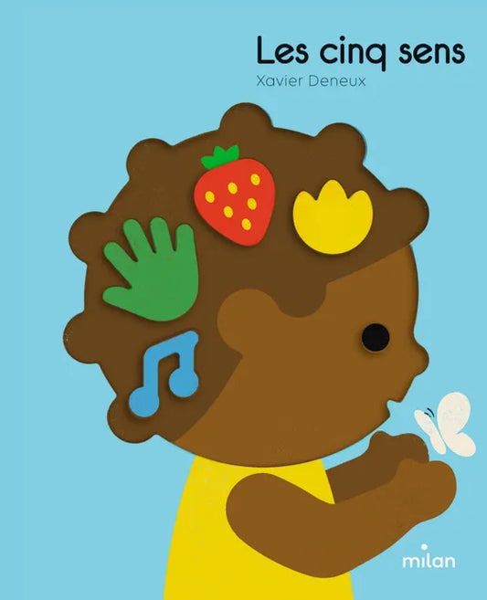 Livre bébé "Les 5 sens"
