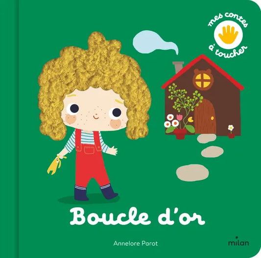 Livre bébé "Mes contes à toucher Boucles d'or"