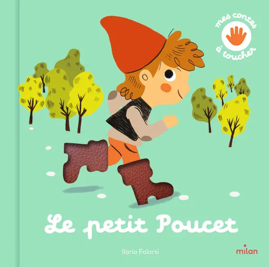 Livre bébé "Les contes à toucher le petit poucet"