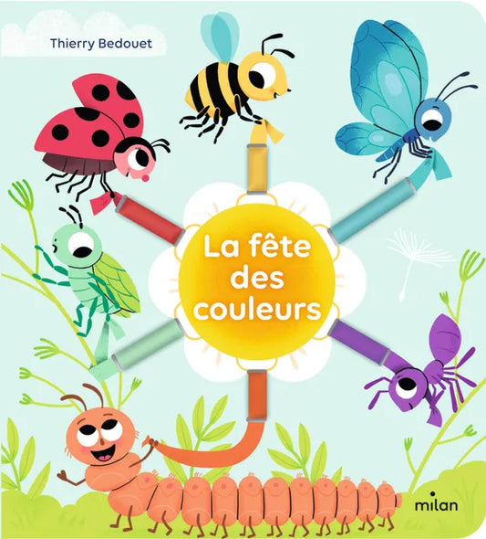 Livre bébé - La fête des couleurs