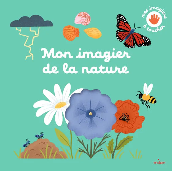 Livre bébé "Mon imagier de la nature"