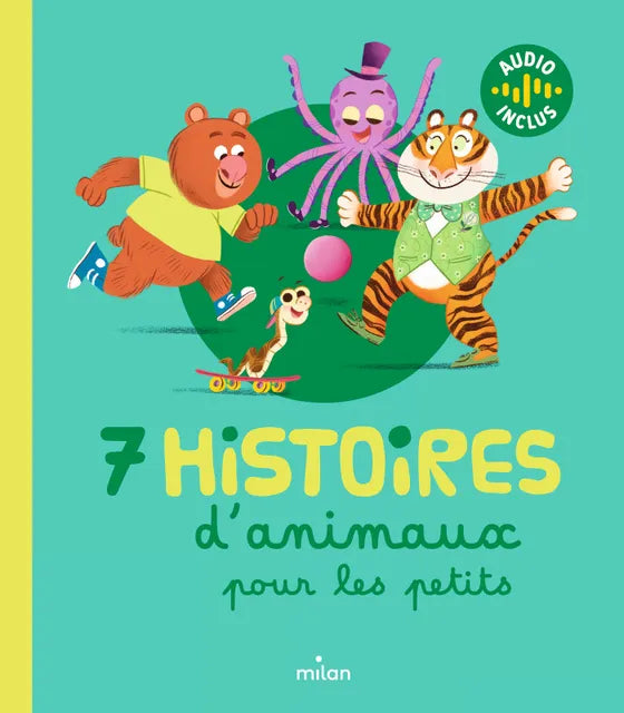 Livre bébé "7 histoires d'animaux pour les petits"