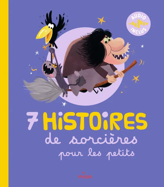 Livre bébé "7 histoires de sorcières pour les petits"