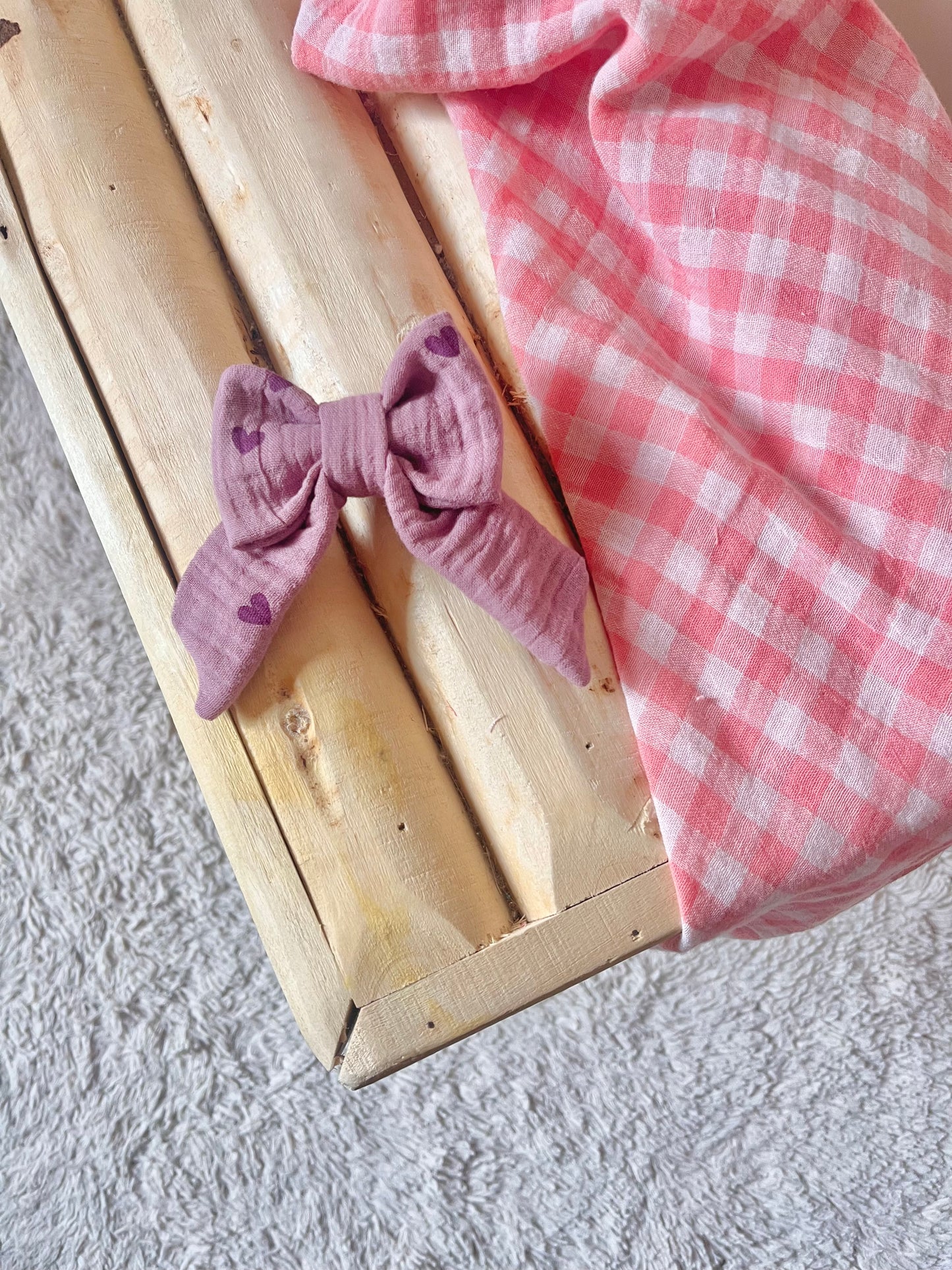 Les barrettes nœud