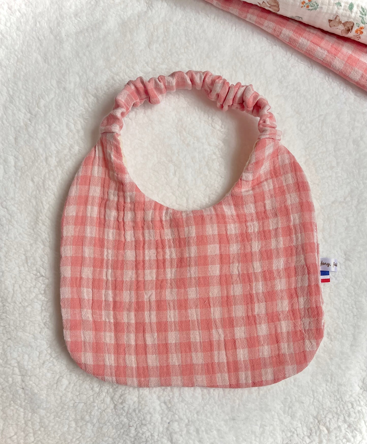 Bavoir élastiqué +7 couleurs
