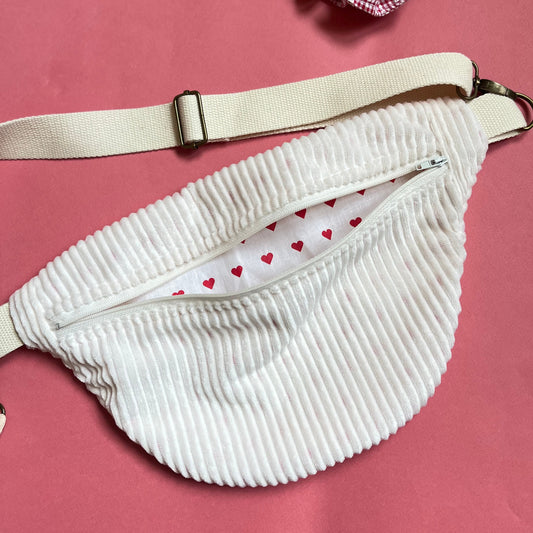 Banane velour et cœur - Taille adulte - personnalisable