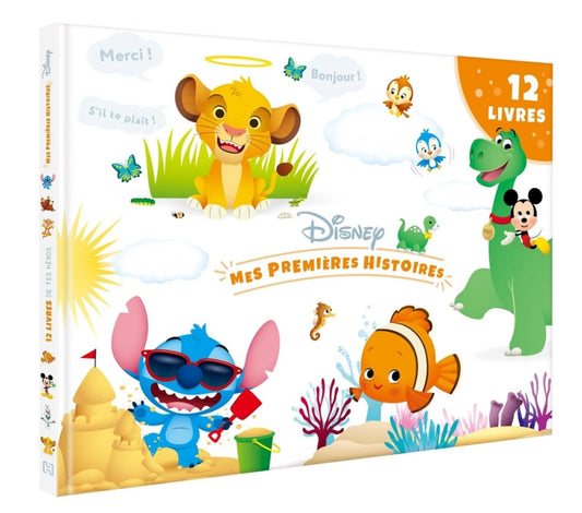 LIVRE COFFRET - DISNEY - Mes Premières Histoires - Les 12 livres de tes héros