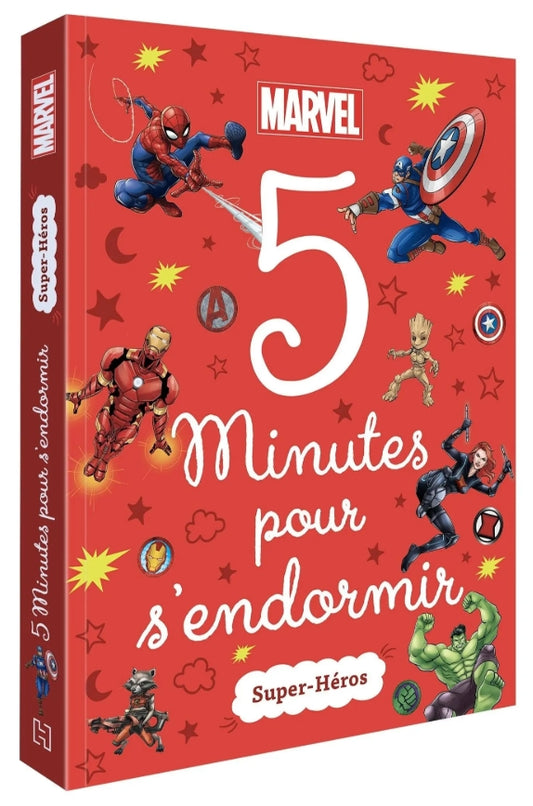 LIVRE - MARVEL - 5 Minutes pour s'endormir - Super-héros