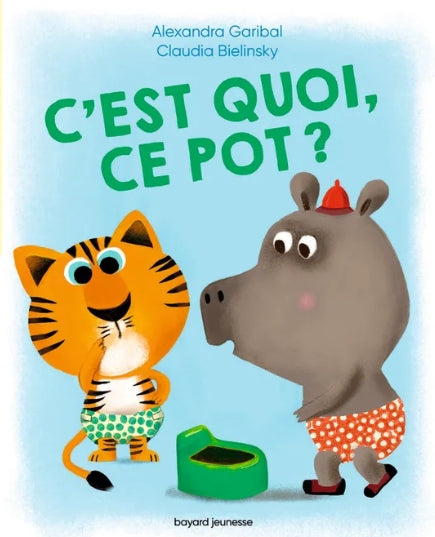 Livre "c'est quoi ce pot?"