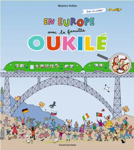 Livre - En europe avec la famille OUKILE