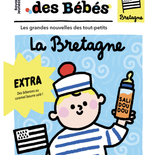 Gazette "La Bretagne" - Le premier journal de bébé