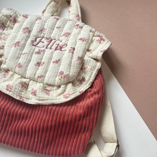 Sac à dos velour enfant - Personnalisable