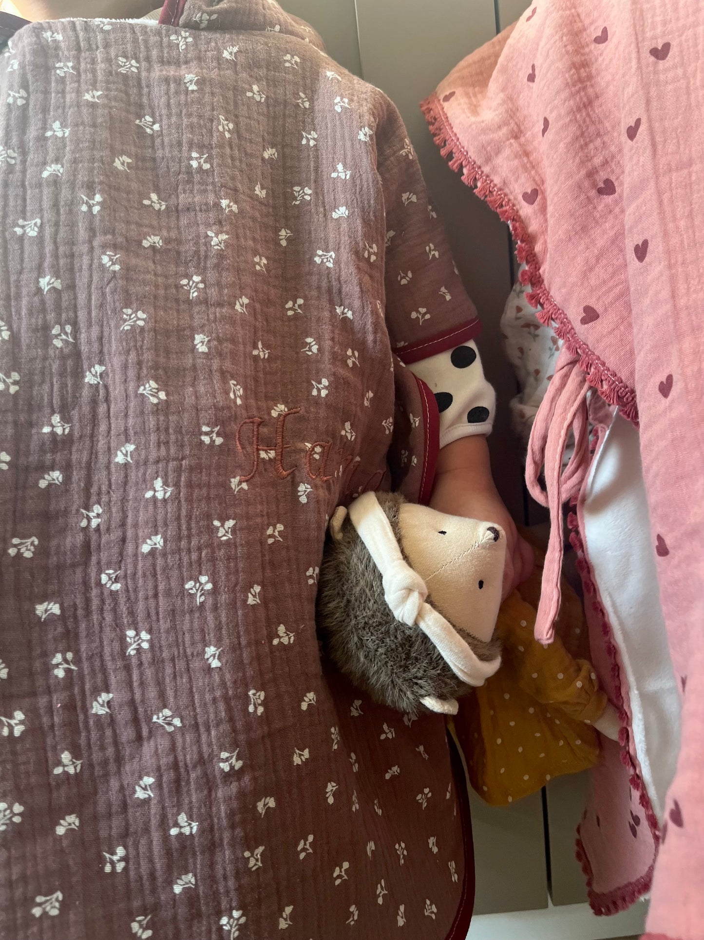 Les ponchos bébé et enfant personnalisable
