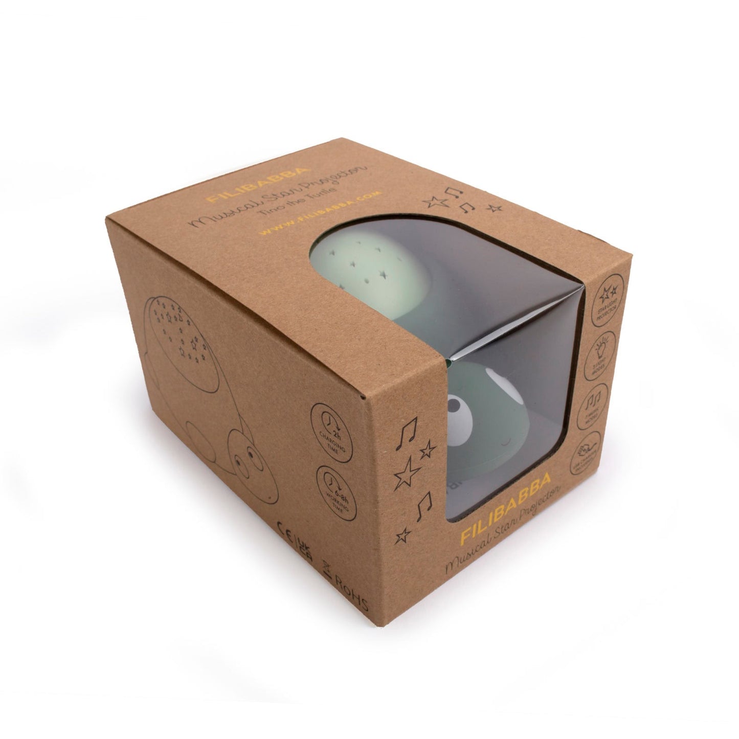 Lampe LED tortue projecteur d'étoiles - Filibabba