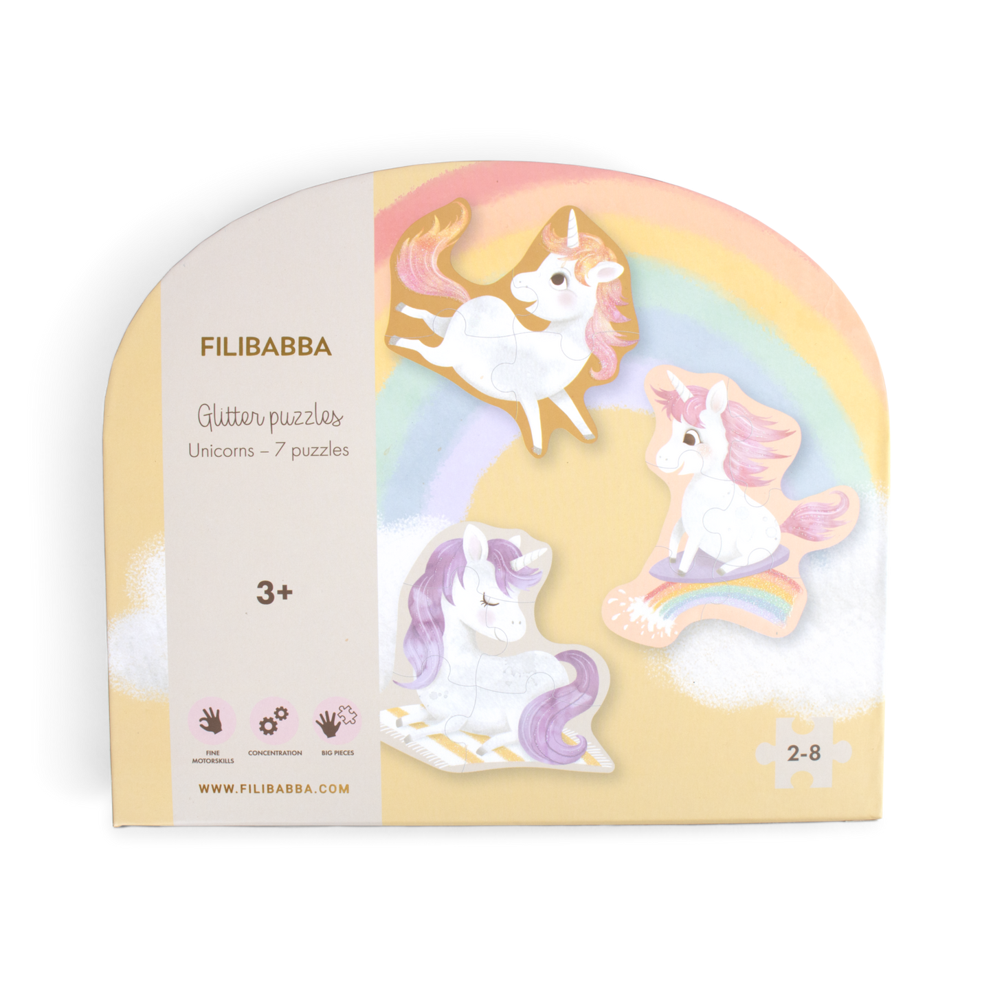 Puzzle évolutif licorne - Filibabba