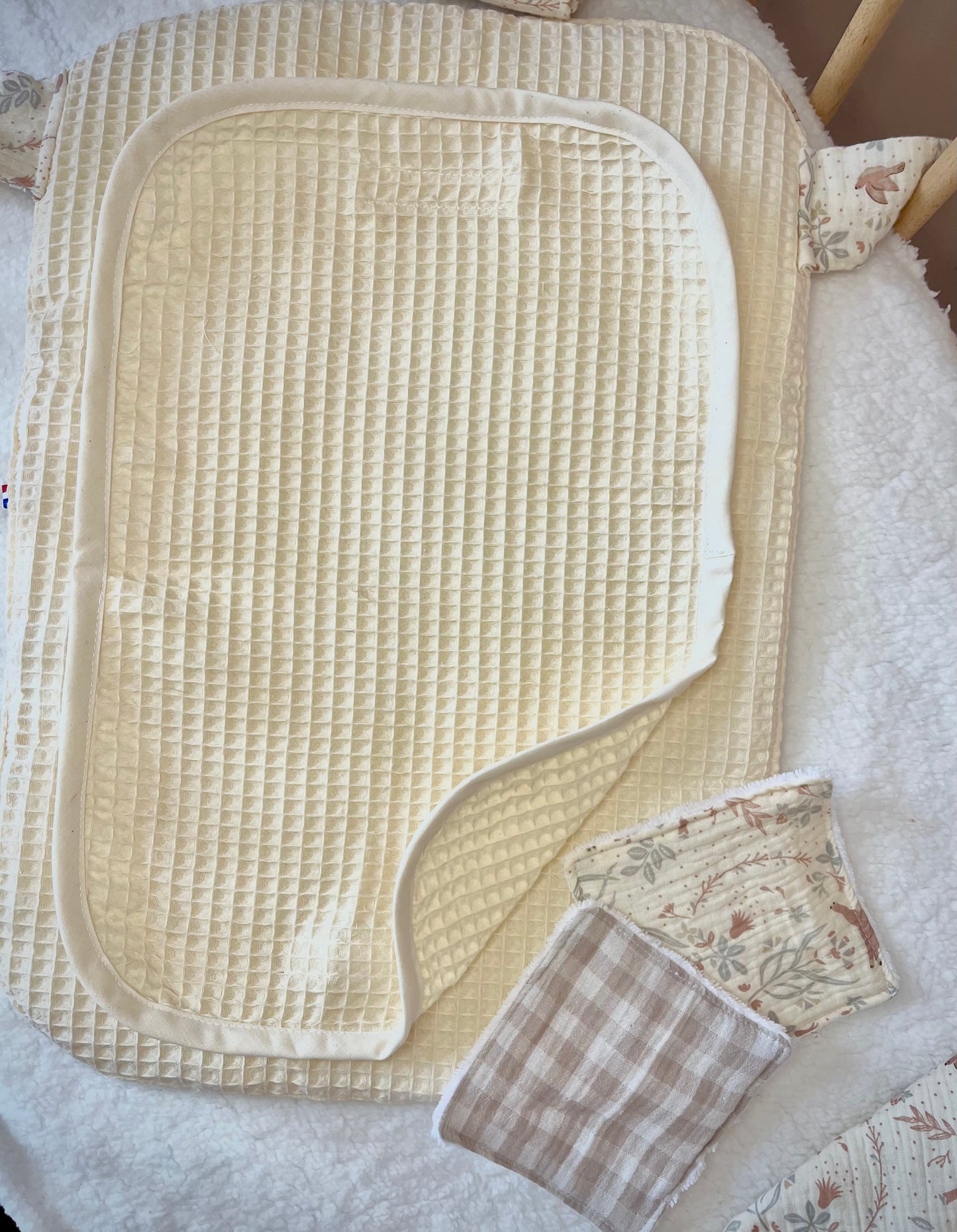Protection pour tapis à langer nomade bébé x2