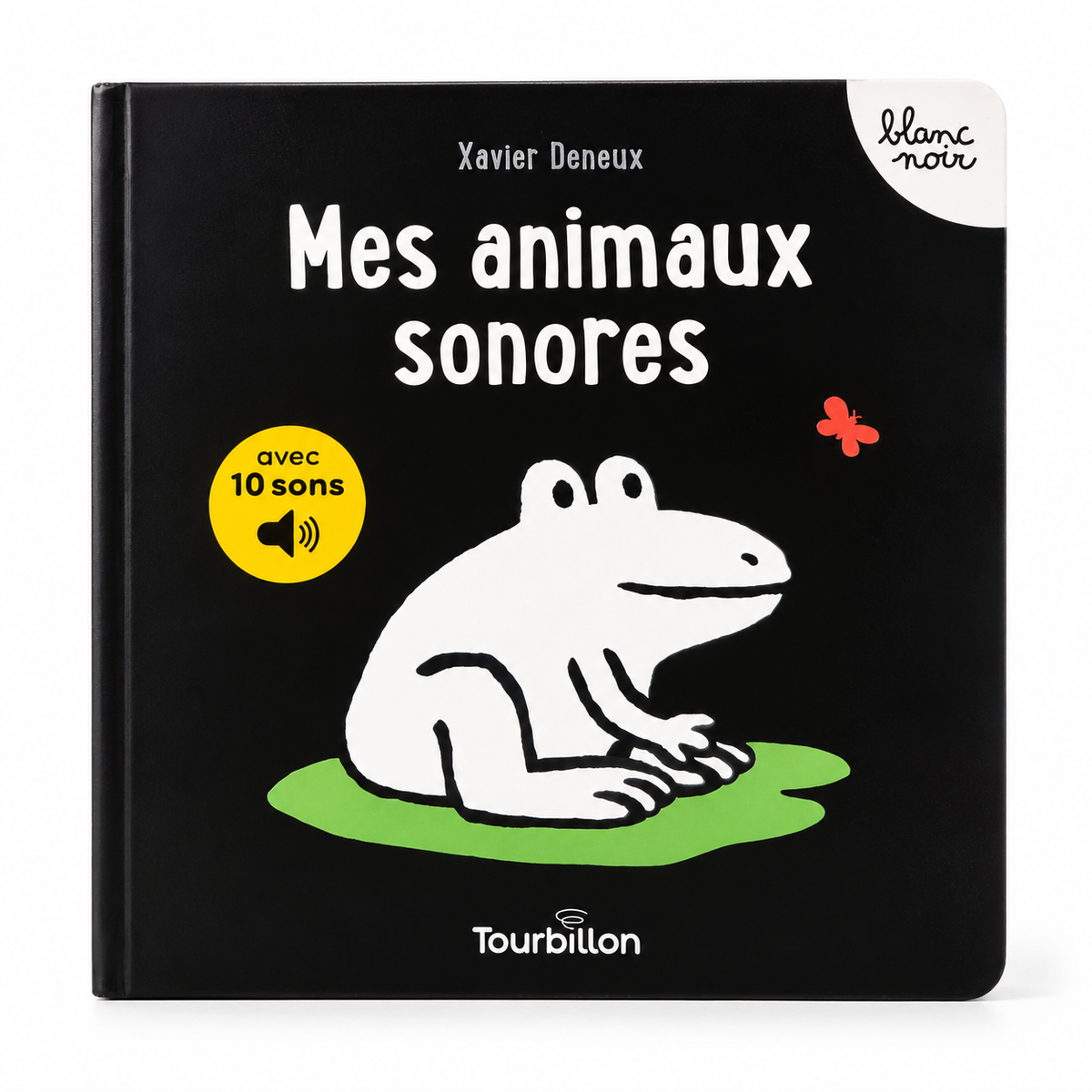 Mon premier livre sonore en noir et blanc - Mes animaux sonores