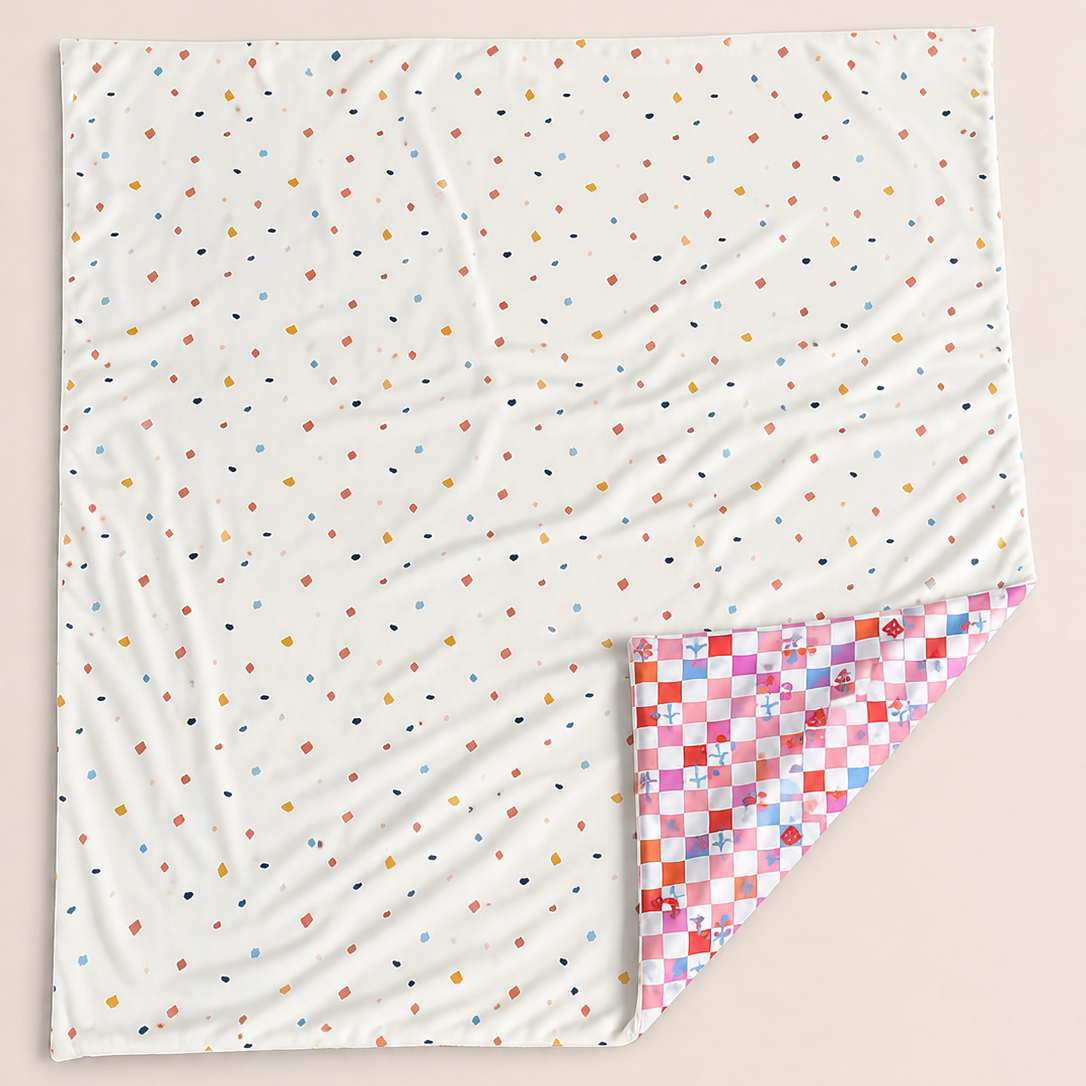 Tapis d'activité imperméable - Confettis