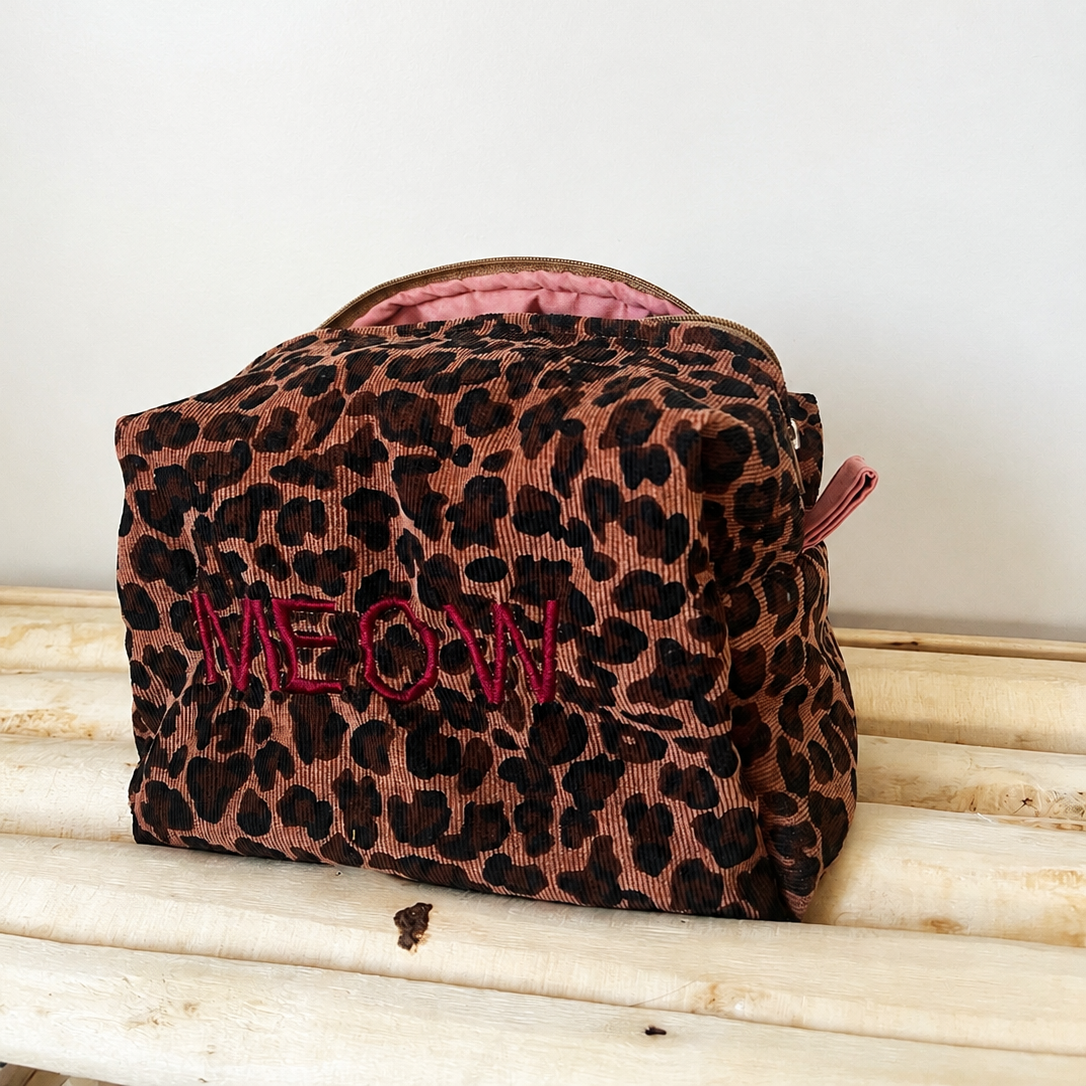Trousse de toilette Léopard - édition limitée