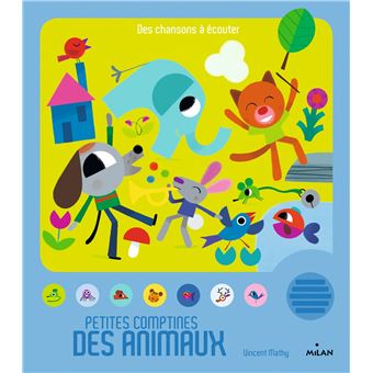 Livre bébé "Petites comptines des animaux"