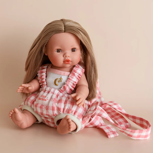 Porte bébé vichy rose Tiny Harlow