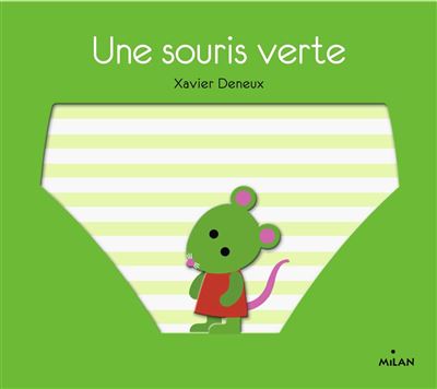 Livre bébé "Une souris verte"
