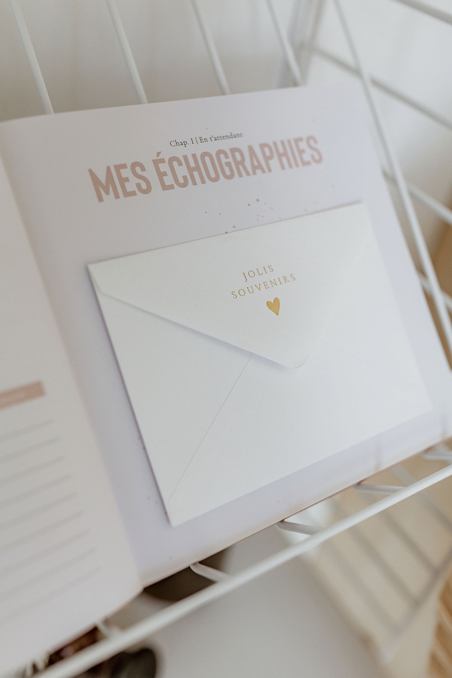 Livre de Naissance "Mon Amour" bleu nuit