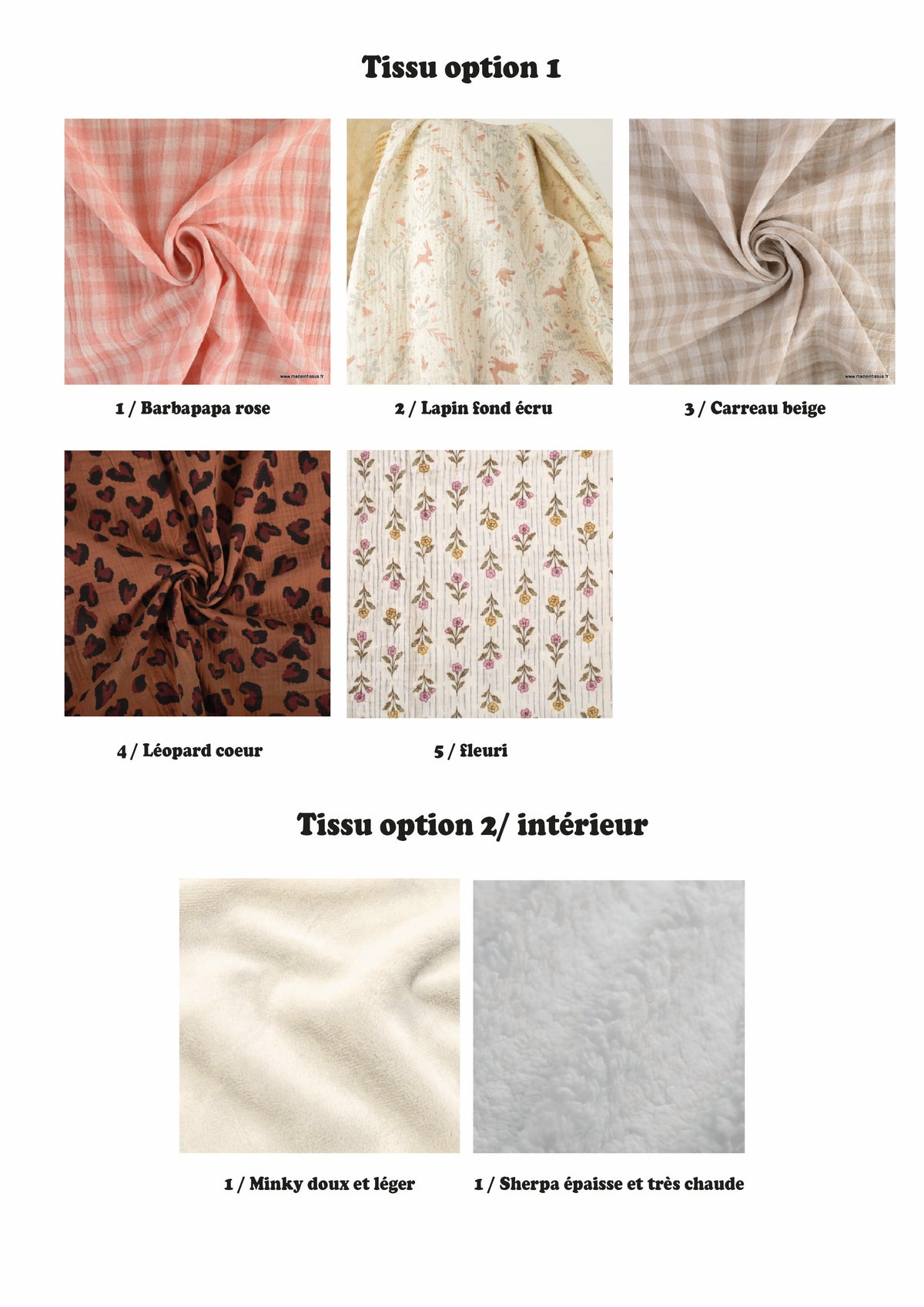 Tour de cou - Double gaze de coton